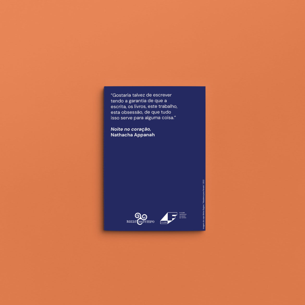 Caderno "Noite no coração"