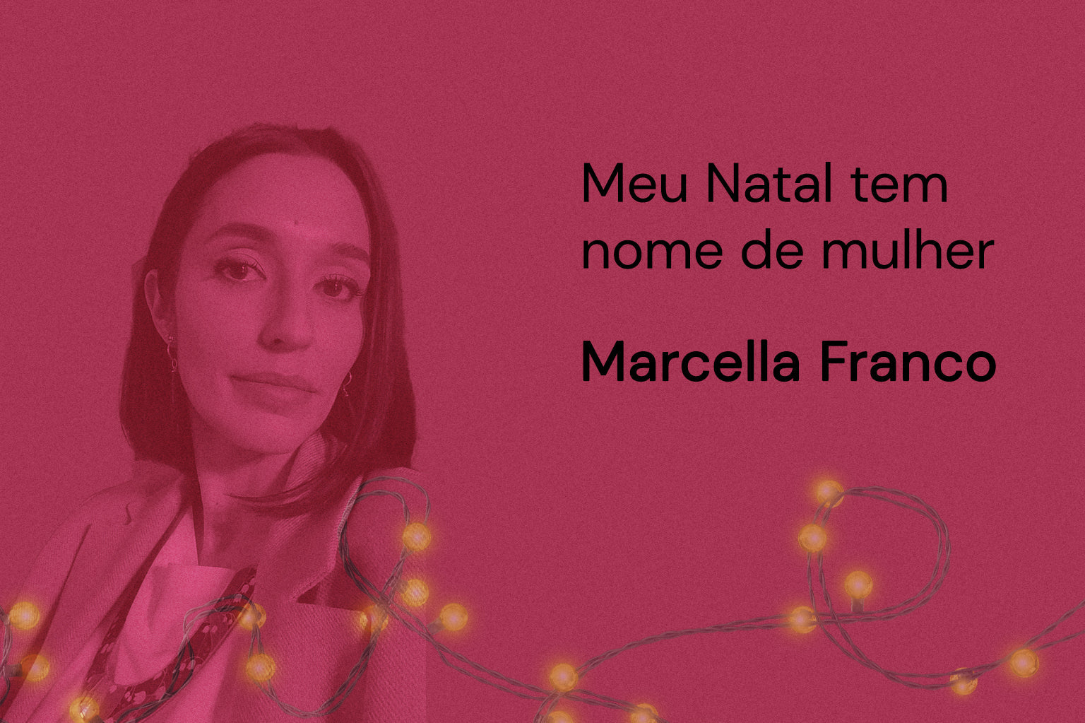 Meu Natal tem nome de mulher