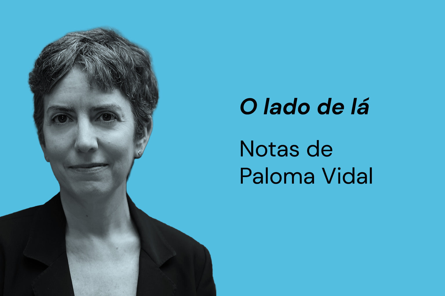 O lado de lá — Notas de Paloma Vidal