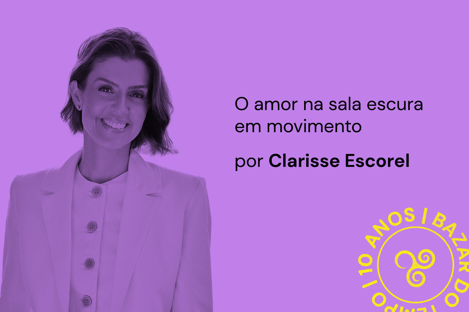 O amor na sala escura em movimento