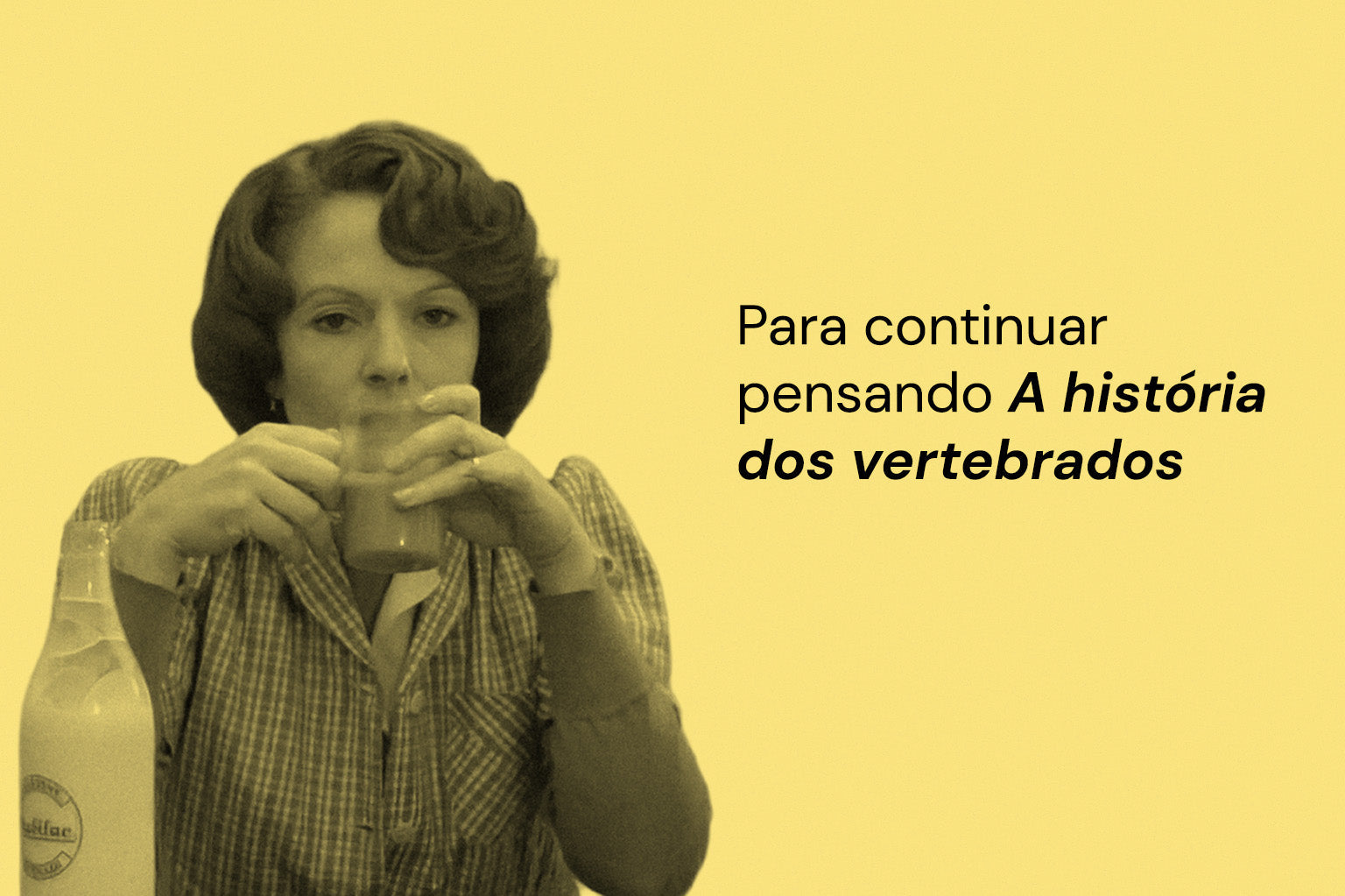 Para continuar pensando "A história dos vertebrados"